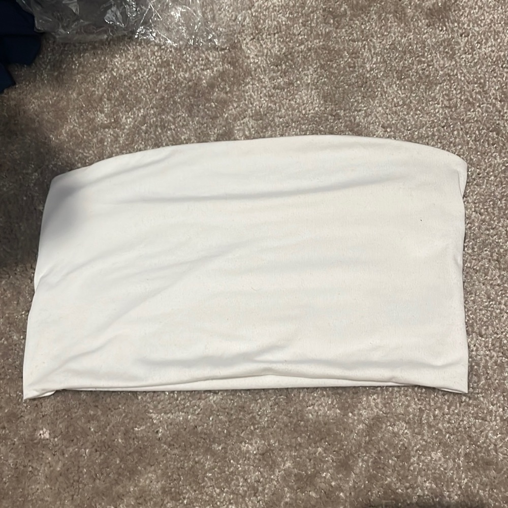 white tube top
